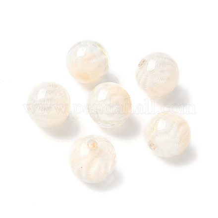 Двухцветные прозрачные акриловые бусины OACR-D304-02H-1