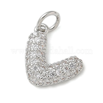 Стойки обшивки латунь микро проложить Циркон подвеску KK-K392-25P-1