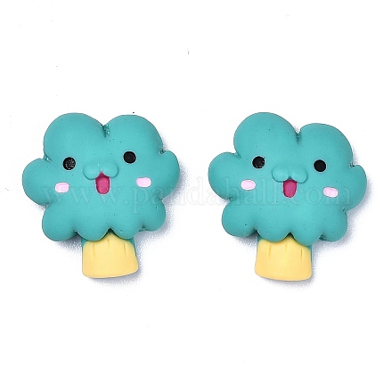 Непрозрачные кабошоны из смолы CRES-J044-04D-1