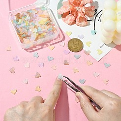 200шт градиент цвета радуги переливающееся покрытие прозрачная смола декоден кабошоны&nbsp;RESI-CJ0004-30