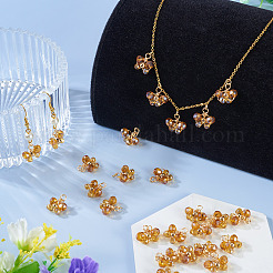 20шт стеклянные подвески&nbsp;PALLOY-TAC0217