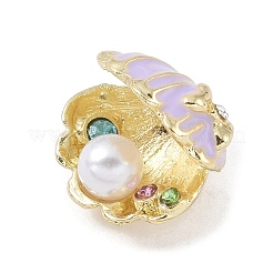 Подвески из сплава и страза&nbsp;LS-FIND-M015-03G-03