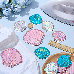 10 шт. 3-х цветные компьютеризированные вышивальные нашивки на ткани для пришивания и утюжки&nbsp;PATC-FG0003-23