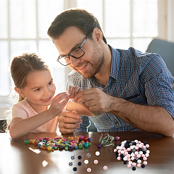 100 шт. Силиконовые бусины&nbsp;SIL-BC0001-01