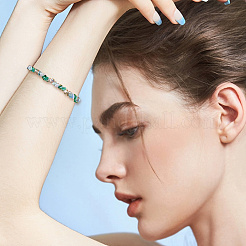 5 нить гальваника стеклянные бусины нити&nbsp;EGLA-LT0001-03A