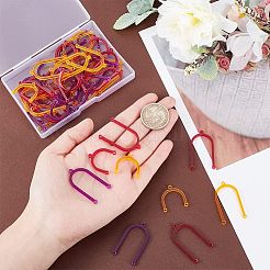 48шт 6 стили прозрачных акриловых люстровых компонентов&nbsp;TACR-CA0001-15