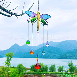 Стеклянный кулон-капля&nbsp;INSE-PW0002-02