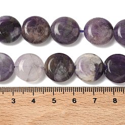 Природный аметист нитей бисера&nbsp;G-L648-B25-15mm