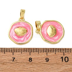 Латунь эмаль подвески&nbsp;KK-F911-01C-G05