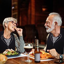 Нагрудники для взрослых из полиэстера для еды&nbsp;AJEW-WH0020-62C