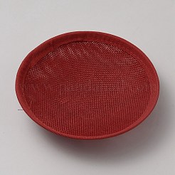 Круглая шляпа-фантаст из искусственной конопли для шляпной мастерской&nbsp;AJEW-WH0472-45A-06