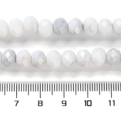 Стеклянные бусины с гальваническим покрытием &nbsp;LAMP-S068-02D