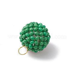 Подвески из стеклянных бусин в виде арбуза&nbsp;PALLOY-MZ00565