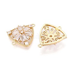 Латунные подвески из прозрачного кубического циркония&nbsp;KK-N284-09G