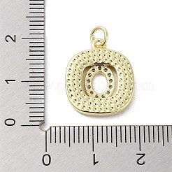 Покрытие стойки латунь микропаве прозрачные подвески из кубического циркония&nbsp;KK-E102-33G-O