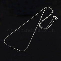 Антикоррозийные модные унисекс родиевые серебряные цепочки 925 пробы&nbsp;STER-M034-B-19