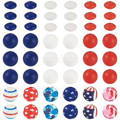 90 шт. Силиконовые бусины&nbsp;SIL-TA0002-80