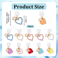 12шт пластиковые мобильные пылезащитные заглушки&nbsp;HJEW-OC00195