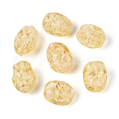 Нити из бусин ручной работы в технике лэмпворк и блестящих бусинок&nbsp;LAMP-T023-29A