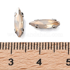 Конский глаз пришить стразами&nbsp;RGLA-L028-08B-03