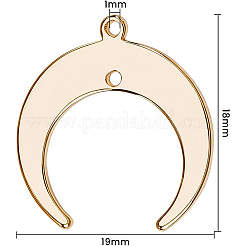 Латунные подвески&nbsp;KK-BC0005-16G
