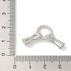 Стойка покрытие латунь паве черный кубический цирконий стрелки с кольцами звенья соединительные подвески&nbsp;LS-KK-A229-13P