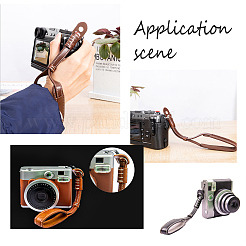 3шт. 3-цветный ремешок для камеры из искусственной кожи&nbsp;AJEW-CA0002-23