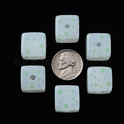 Окрашенные акриловые бусины &nbsp;MACR-S374-11C-04