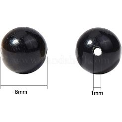 Естественный золотистый отлив обсидиан бисер пряди G-OC0001-06