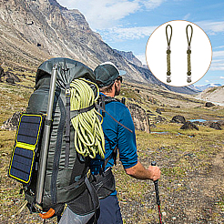 Нейлоновый парашютный шнур ручной работы для мужчин&nbsp;HJEW-WH0043-66AS-01