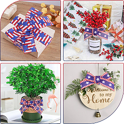 2 рулон 2-х цветной полиэстеровой ленты с тематикой Дня независимости&nbsp;OCOR-CY0001-75B