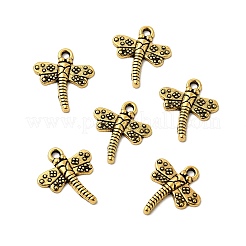 Тибетский стиль стрекоза сплава подвески&nbsp;TIBEP-A718-AG-NR