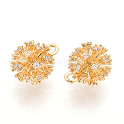 Латунные микро проложить кубического циркония подвески&nbsp;KK-N261-82G