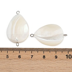 Подвески-капельки из натуральных ракушек&nbsp;X1-STAS-D378-28P