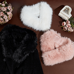 1 шт. воротник из искусственного меха лисы&nbsp;AJEW-PH0007-44A