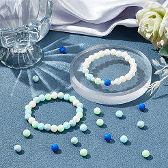 Матовые непрозрачные акриловые бусины&nbsp;OACR-AR0001-20A