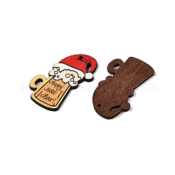 Подвески из дерева тополя с принтом&nbsp;FIND-N005-74K