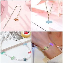 50шт 25 стиля гальванические стеклянные бусины ручной работы&nbsp;EGLA-YW0003-14