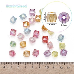 200 шт. Прозрачные акриловые бусины&nbsp;TACR-YW0001-23