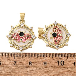 Латунные микро проложить кубического циркония подвески&nbsp;KK-D390-08G