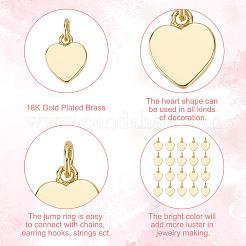 20 шт. Латунные подвески&nbsp;KK-AN0001-11