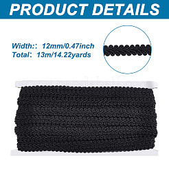 Ленты из полиэстера с сороконожкой длиной 13 м.&nbsp;SRIB-WH0011-223C