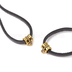 Изготовление двухслойного ожерелья из коровьей кожи&nbsp;AJEW-JB01355-01