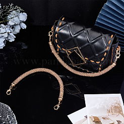2 шт. ручки для сумки из сплава с топазовыми стразами&nbsp;DIY-PH0028-95G