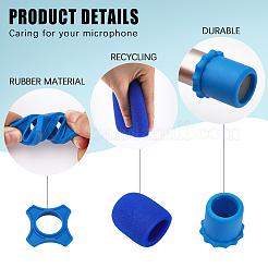 Микрофонный губчатый чехол&nbsp;AJEW-CN0004-88A