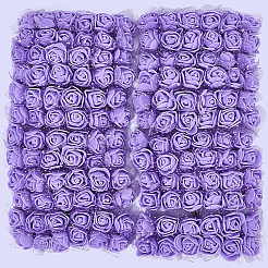 288шт. искусственный цветок из пенопласта и железа&nbsp;AJEW-SP0003-58C