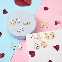 14 шт. 14 подвески-соединители из нержавеющей стали 201&nbsp;STAS-PJ0001-27