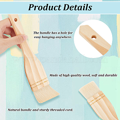 9 шт. 9 стиля керамической глазури кисти&nbsp;DIY-BC0012-92