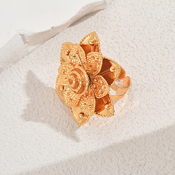 Металлические регулируемые манжеты открытые кольца для женщин&nbsp;NU4246