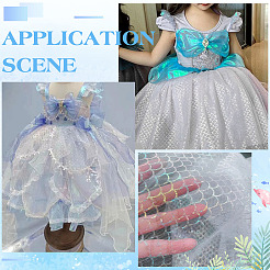 Сетка из полиэстера 2 м.&nbsp;DIY-WH0308-668C